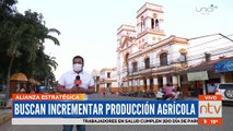 Cao y agricultores realizaron alianza estratégica