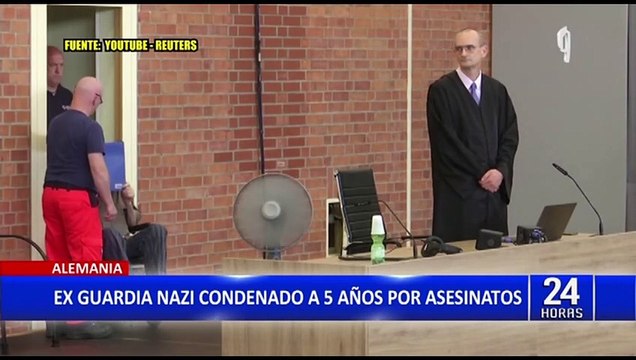 Alemania: Condenan a 5 años de prisión a ex guardia nazi de 101 años por asesinatos