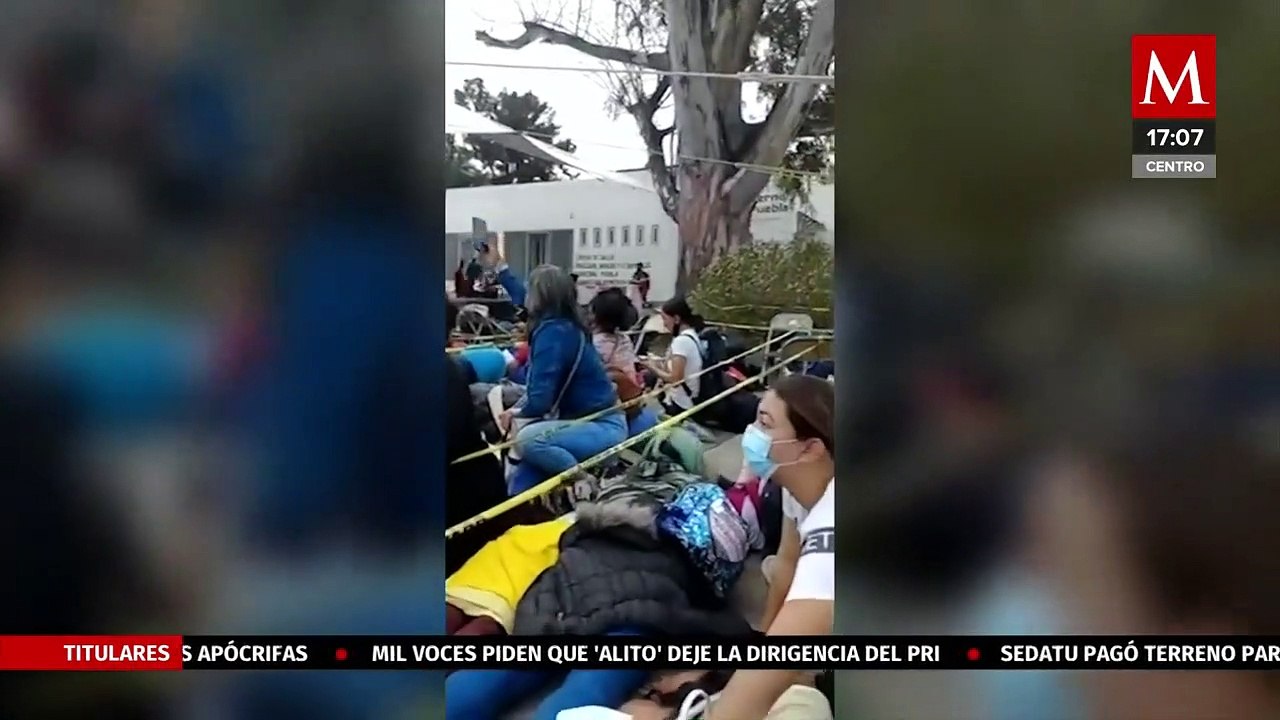 Niña de 9 años será hospitalizada tras resultar herida por disparo durante vacunación en Puebla