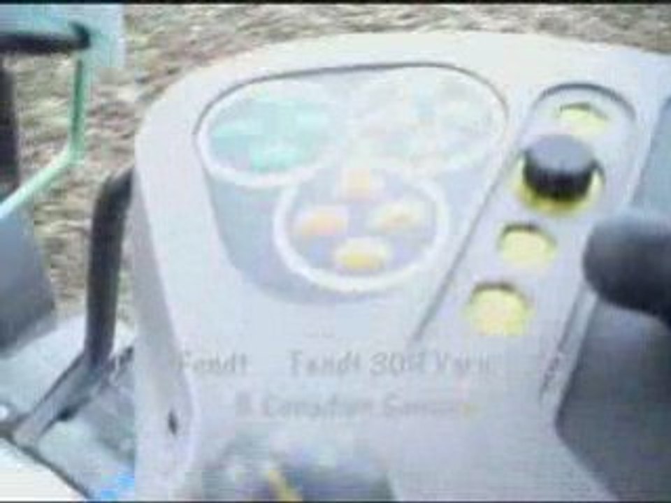 Fendt 309 Vario TMS Avec un Canadien Samson....Tony Fendt