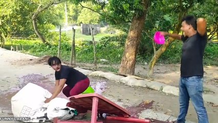 pilar me takkar mar gaya Saddam Khan funny comedy Episode 47 By funny dabang