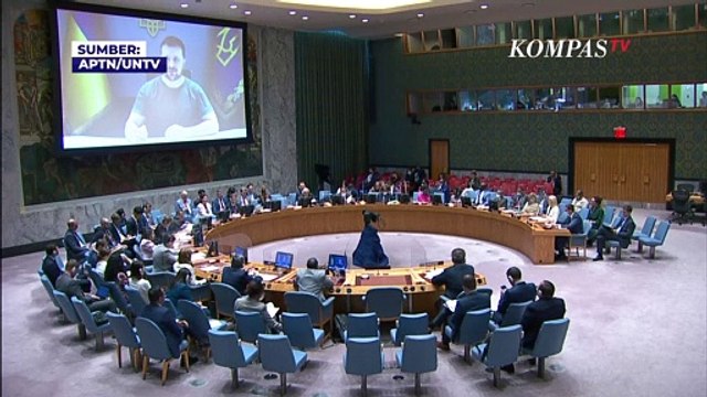 Bicara di PBB, Zelensky Tuntut Rusia Dicap Sebagai Negara Teroris