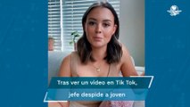 Por grabar un Tik Tok de cómo conseguir trabajo en la industria tecnológica, joven es despedida