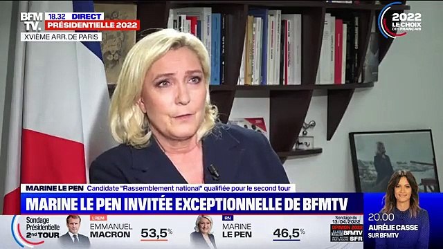 Marine Le Pen sur l'exfiltration d'une militante écologiste: Ce sont les policiers de Monsieur Darmanin, il faut s'adresser à lui