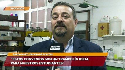 “Estos convenios son un trampolín ideal para nuestros estudiantes”