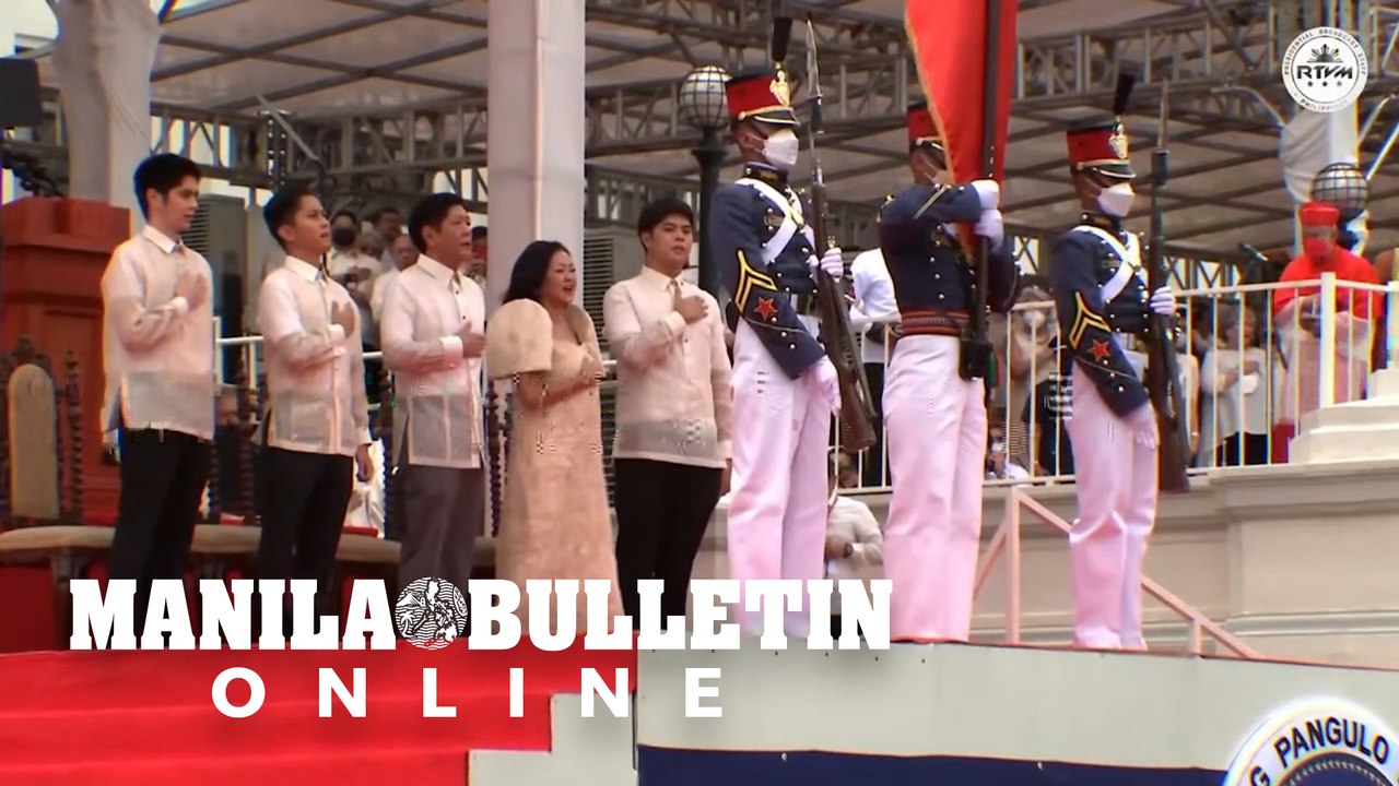 Toni Gonzaga sings the Philippine National Anthem