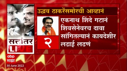 Download Video: Uddhav Thackeray यांच्या पुढ्यात शिवसेनेची पुर्नबांधणी करण्याच आव्हान : ABP Majha