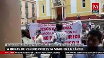 Familiares de alcalde electo de Veracruz se reúnen con senadores; piden su liberación