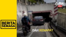 Polis buru pemandu kereta guna lorong motosikal