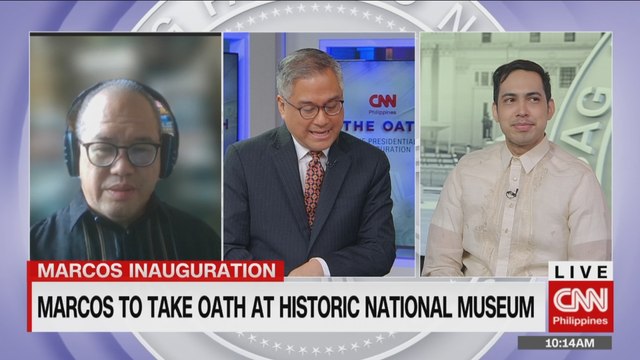 Marcos to take oath as 17th president today The Oath The Presidential Inauguration