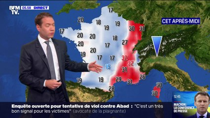 Download Video: La chaleur s'en va excepté sur l'Est du pays, où des orages sont attendus ce jeudi soir