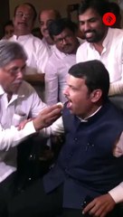 Watch BJP Leaders Raise Slogans In Favour Of Devendra Fadnavis In Mumbai