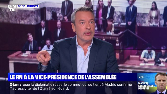Vice-présidents de l'Assemblée: deux députés RN élus sur six postes, une première