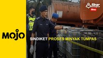 Sindiket proses minyak enjin terpakai di Johor tumpas
