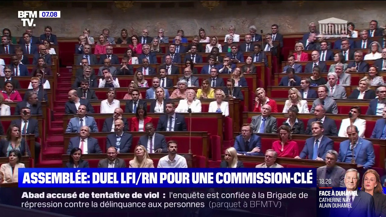 Assemblée nationale: duel entre LFI et le RN pour la stratégique présidence de la commission des Finances