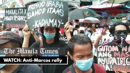 WATCH: Anti-Marcos rally