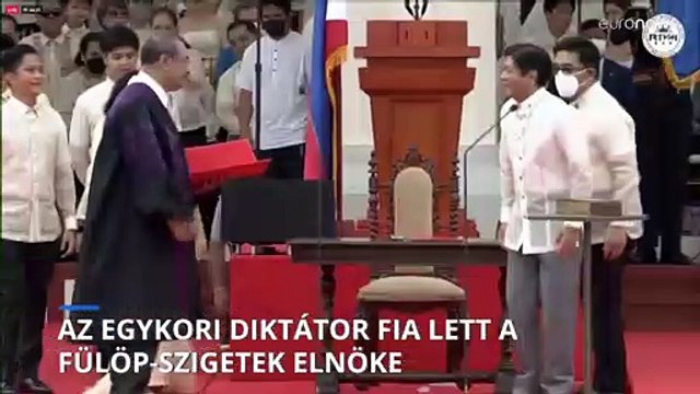 Fülöp-szigetek: felesküdött az új elnök, az egykori diktátor fia