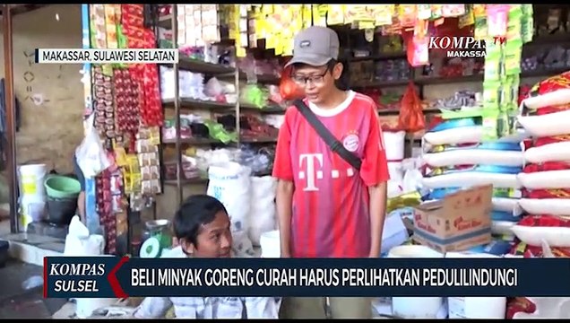 Beli Minyak Goreng Curah Harus Perlihatkan Peduli Lindungi di Makassar