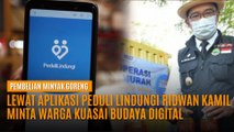 Soal Pembelian Minyak Goreng Lewat Aplikasi PeduliLindungi, Ridwan Kamil Minta Warga Kuasai Budaya Digital