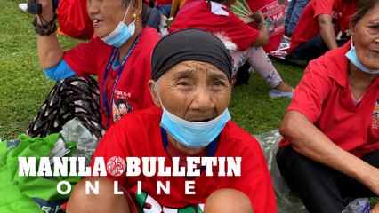 Elderly woman wishes for ‘food assistance’ support of from the new administration