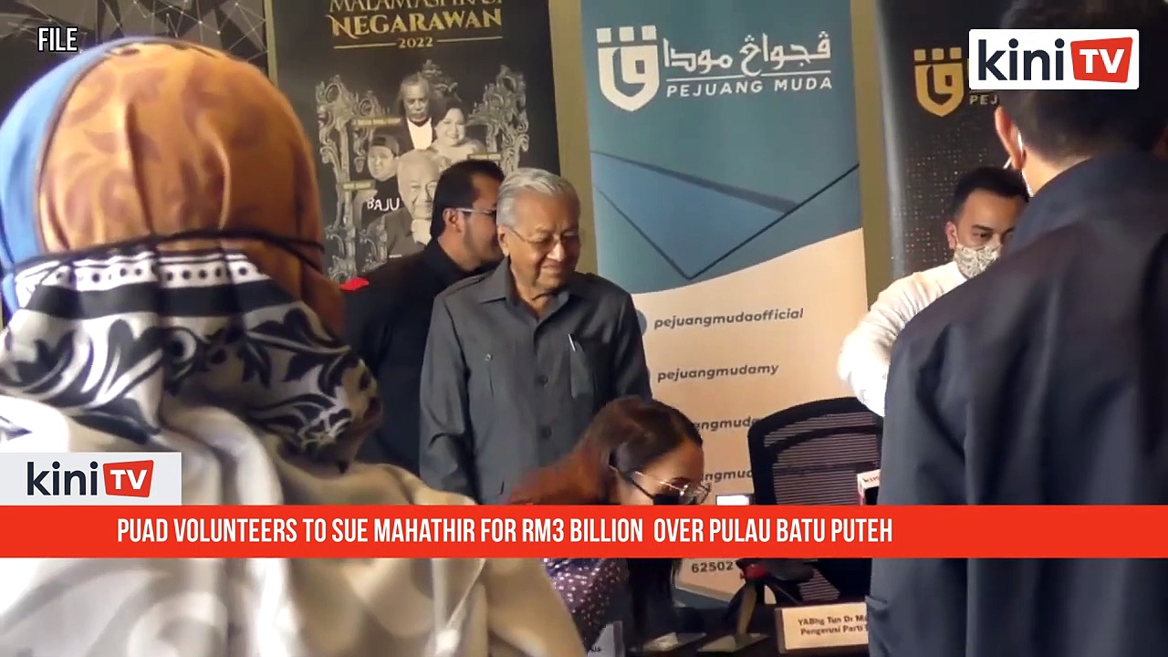 Puad volunteers to sue Mahathir for RM3 billion  over Pulau Batu Puteh
