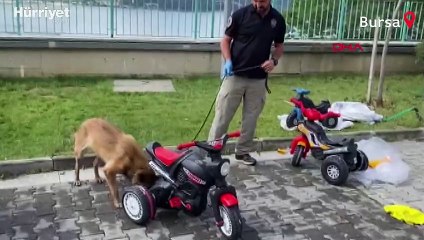 Çocuk bisikletinde 5 kilo metamfetamin ele geçirildi