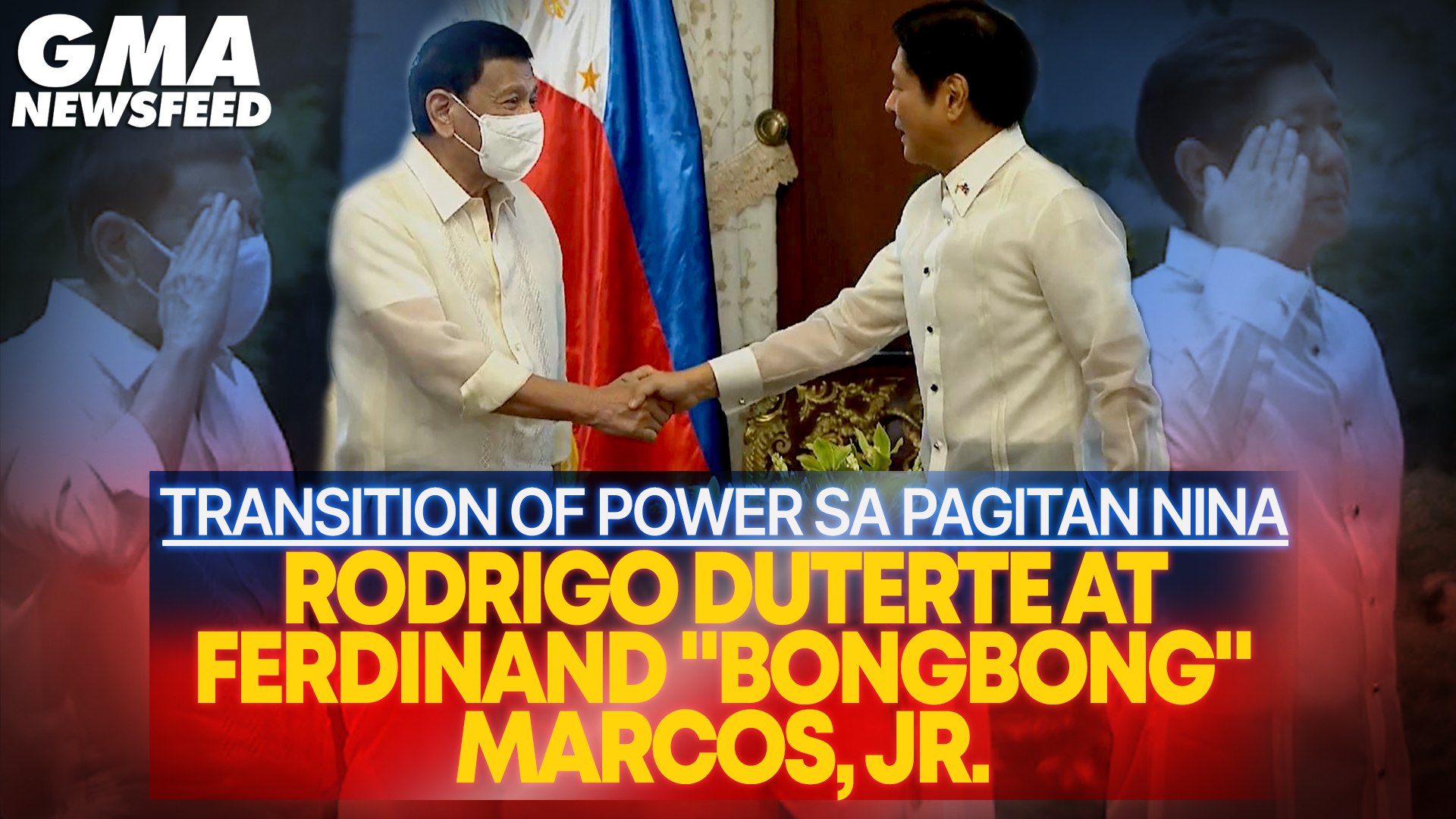 Transition of power sa pagitan ni Rodrigo Duterte at Bongbong Marcos | GMA News Feed