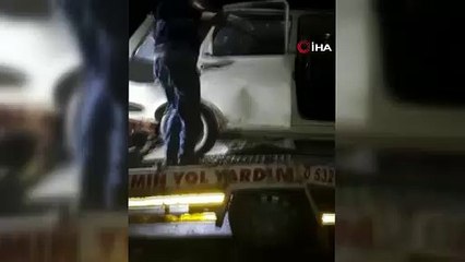 Çocuklarına bakayım derken karşıdan gelen araçla kafa kafaya çarpıştı: 6 aylık bebek öldü, 4 kişi yaralandı