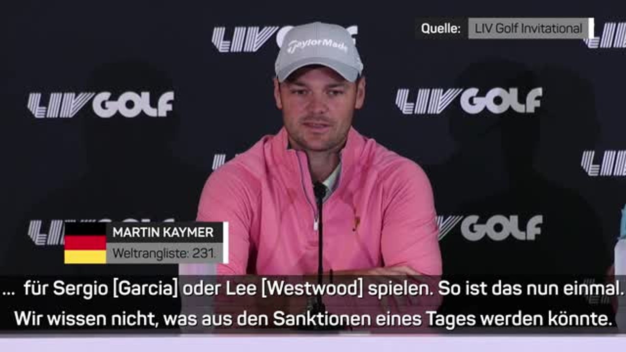 Kaymer trotz LIV-Golf: 'Liebe Ryder Cup'