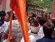 SriGanganagar आक्रो​शित हिन्दू संगठनों का प्रदर्शन, पुलिस से धक्का मुक्की