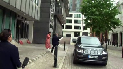 Sunak arrives for British Chambers of Commerce conference