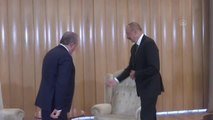 TBMM Başkanı Şentop Azerbaycan Cumhurbaşkanı Aliyev tarafından kabul edildi