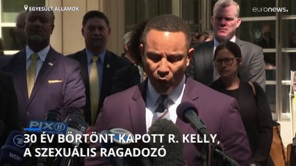 30 év börtönre ítélték a szexuális ragadozó zenészt, R. Kellyt