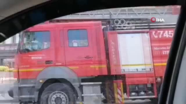 Son dakika haber... Bahçeşehir'de restoranda yangın paniği: Alevler üst kattaki daireye sıçradı