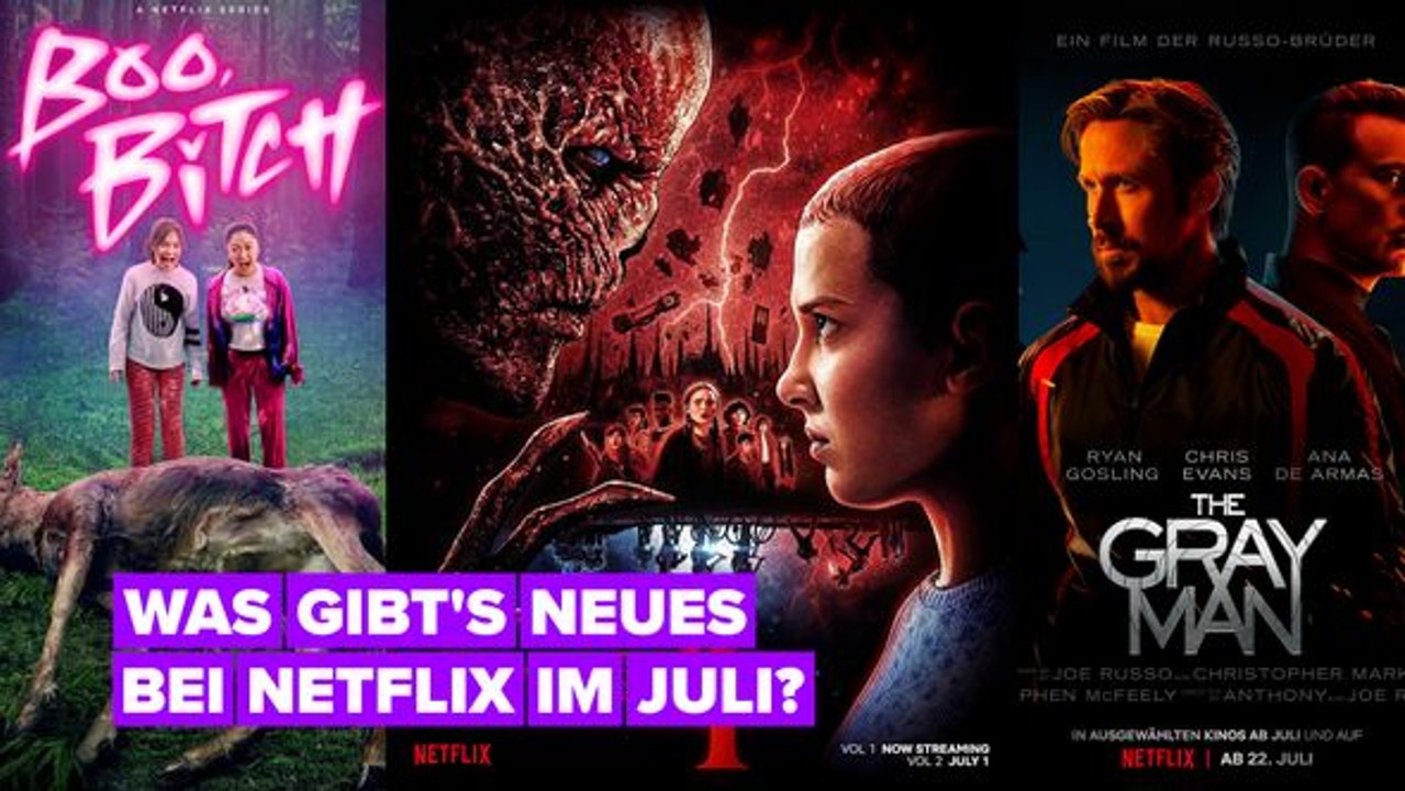 Die 5 besten Filme und Serien bei Netflix im Juli