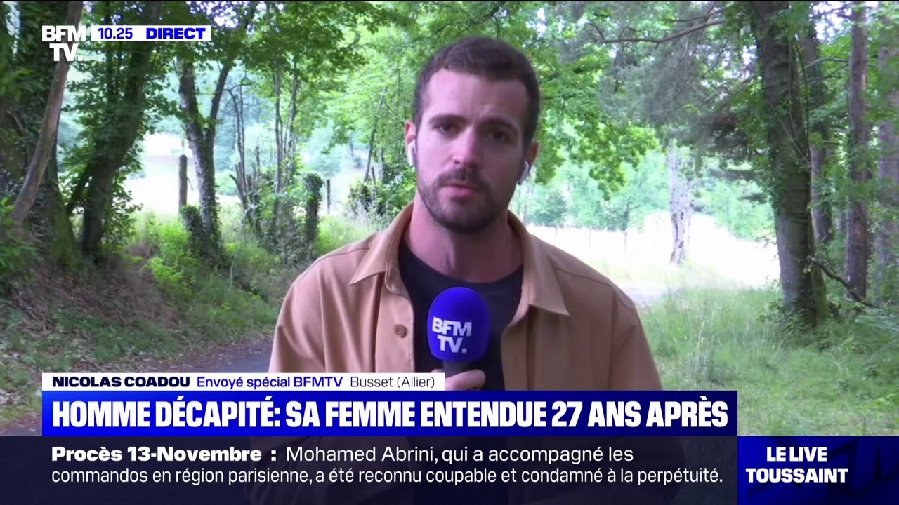 Chasseur décapité dans l'Allier: son ex-femme placée en garde à vue 27 ans après les faits
