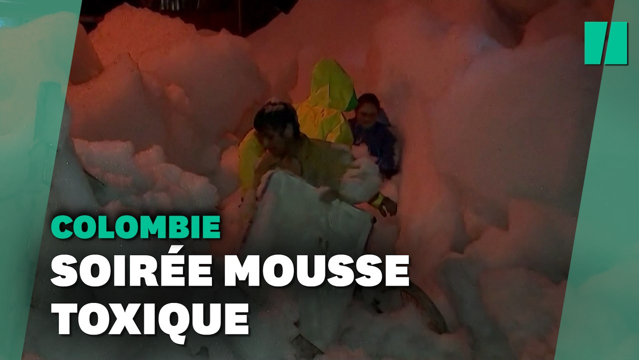 En Colombie, une mousse toxique envahit des dizaines de maisons