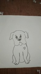 How  to draw Dog easy