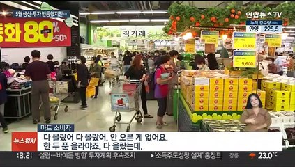 5월 생산·투자 반등했지만…소비는 석 달째 내리막