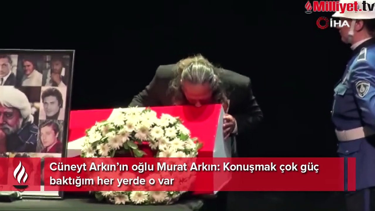 Usta isim Cüneyt Arkın'a veda! Oğlundan duygusal konuşma