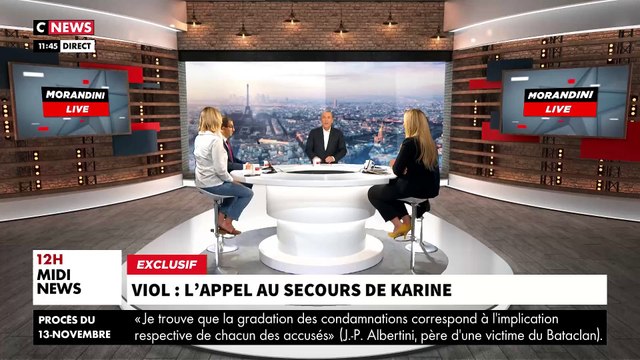 EXCLU- En larmes, Karine, victime de viol, raconte dans Morandini Live avoir vu ressortir libre du tribunal son agresseur: Hier, la justice ma trahie! Je suis effondrée - VIDEO