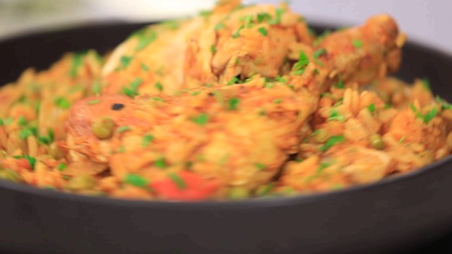 Riz au poulet et légumes - أرز بالدجاج والخضار