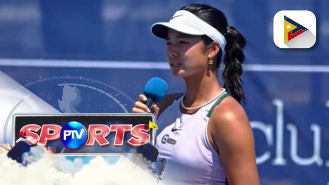 Alex Eala, pasok na sa RD of 16 ng ITF Spain 19A; Eala-Rivera tandem, semis bound na sa ITF Spain 19A doubles