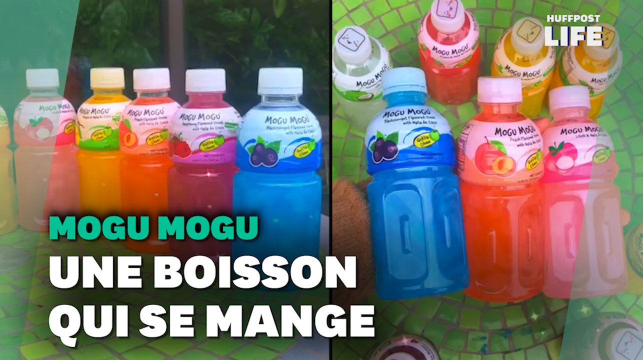 Avec le "Mogu Mogu", cette boisson qui fait fureur, vous allez boire et manger en même temps