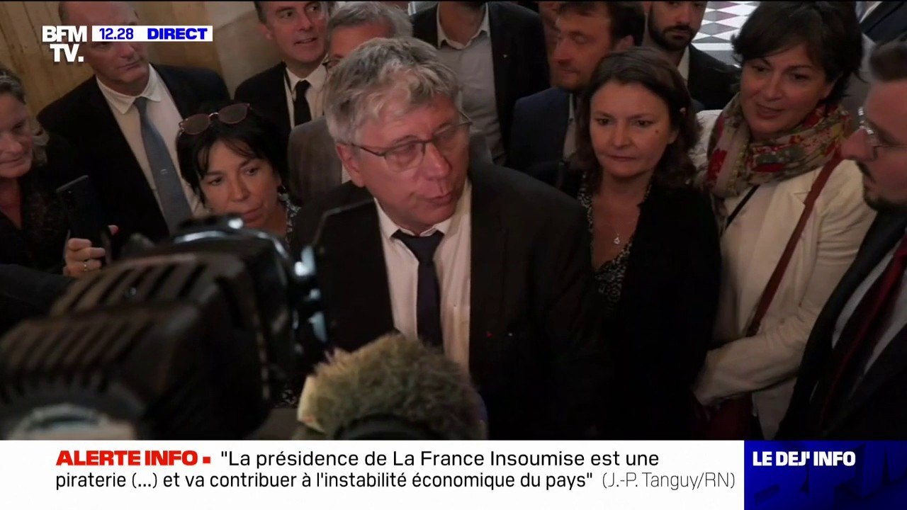 Éric Coquerel, président de la commission des Finances, se dit "satisfait que cette élection ait respecté les règles démocratiques"