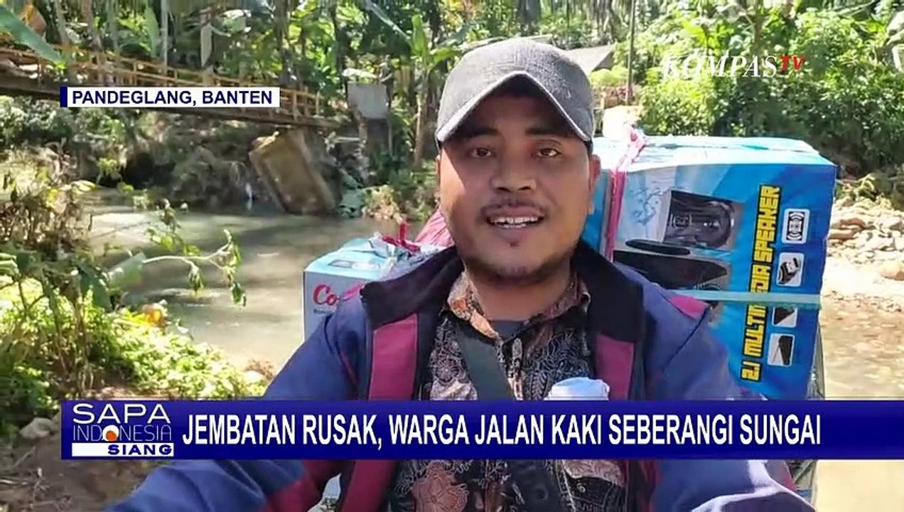 3 Jembatan Rusak Warga Terisolasi Hingga Akhirn...