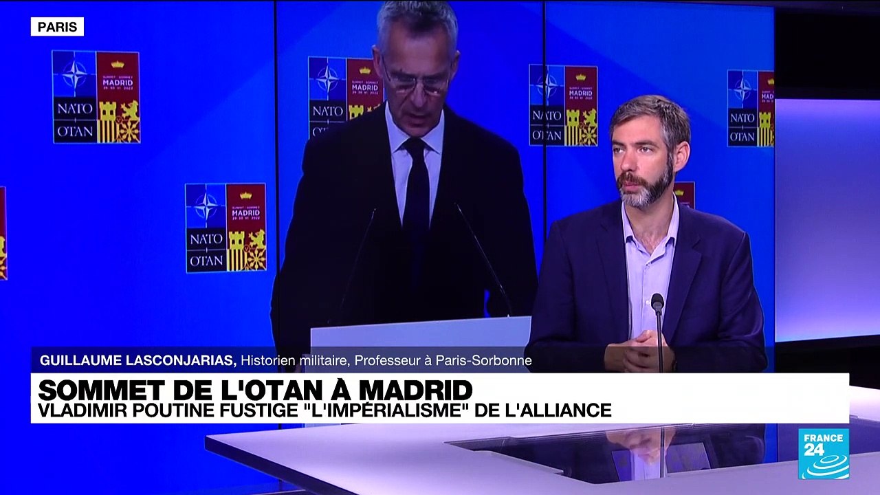 Sommet de l'Otan : "Vladimir Poutine a réussi à renforcer une Otan qui se cherchait"