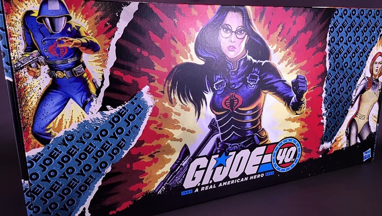 Hasbro G.I.JOE 40th Anniversary Press Mailer Box Unboxing!