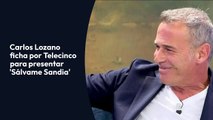Carlos Lozano se estrena como presentador de 'Sálvame Sandía'