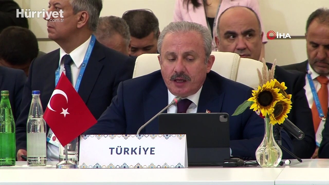 TBMM Başkanı Şentop, Bağlantısızlar Hareketi Parlamenter Ağı Konferansı'nda konuştu